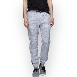 Lululemon Trainer Track Pant Dottie Dash White Black 8